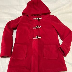 ‼️SOLD‼️ OLD NAVY, Girls Red Pea Coat, size XL